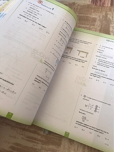Üçdörtbeş ayt matematik soru bankası