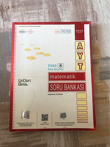 Üçdörtbeş ayt matematik soru bankası