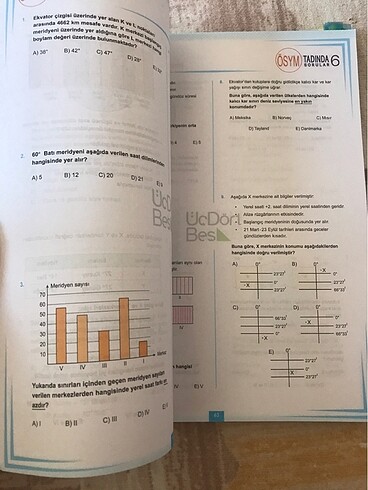 Tyt cografya soru bankası - Görsel 5