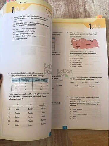 Tyt cografya soru bankası - Görsel 2