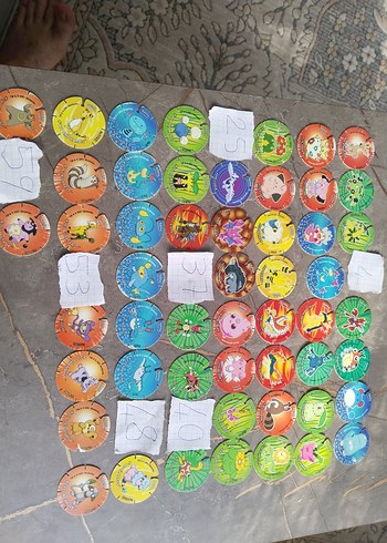 Renkli Hayvan Temalı Oyun Pulları - Görsel 2