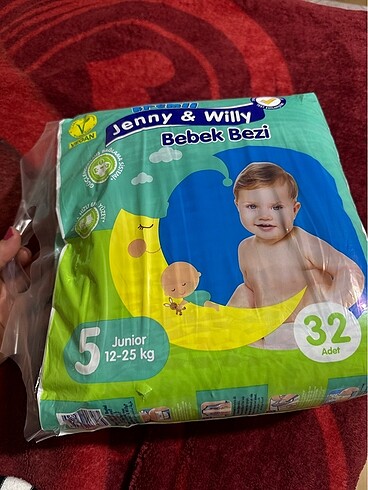 5 Beden: 11-25 kg Beden Bebek bezi