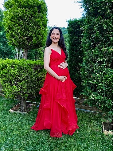 Abiye Tüllü Elbise