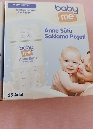 Beden Süt saklama poşeti
