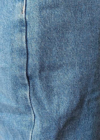 40 Beden Beli lastikli bol kot pantolon