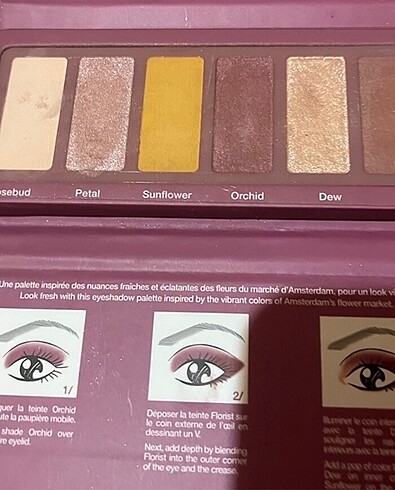 Beden Renk Sephora renkli far paleti