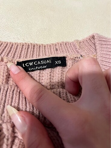 LC Waikiki Açık Pembe Kazak