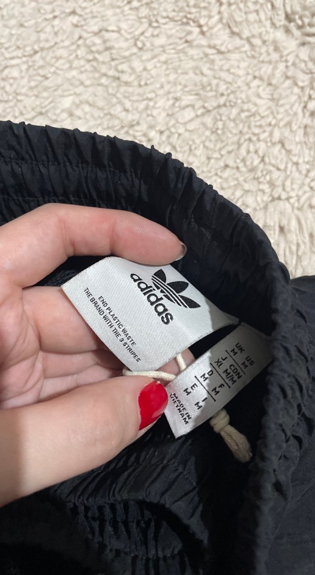 Adidas Siyah Rahat Kesim Eşofman Altı - Görsel 4