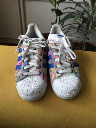 40 Beden Adidas süperstar çiçek ???? 