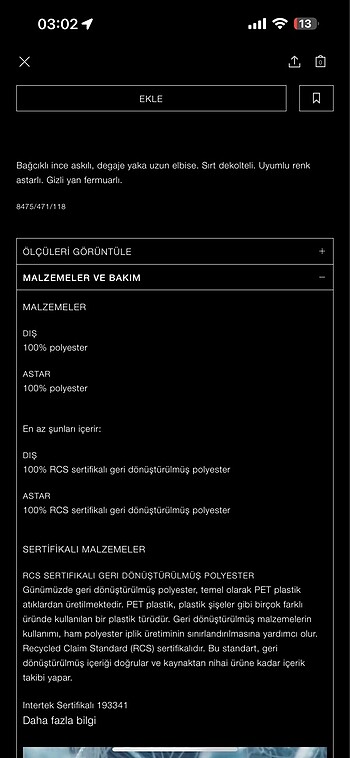 xs Beden pembe Renk Elbise