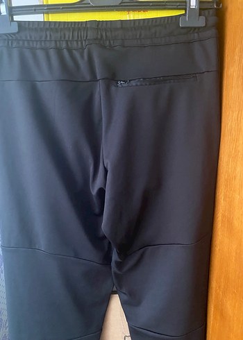 Siyah Bel Bantlı Erkek Spor Eşofman Altı - Görsel 4