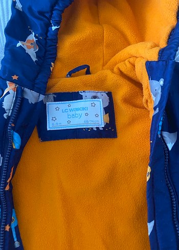 Kürk Detaylı Baskılı Erkek Bebek Astronot tulum - Görsel 4