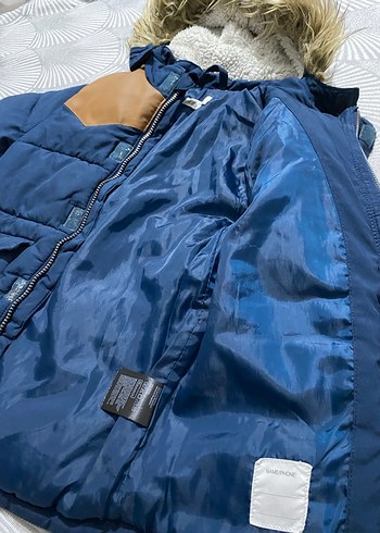 6 Yaş Beden mavi Renk H&M çocuk mont 5-6 yaş