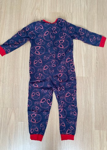 6 Yaş Beden Defacto Erkek Çocuk Spiderman Baskılı pijama Tulum 6-7 yaş