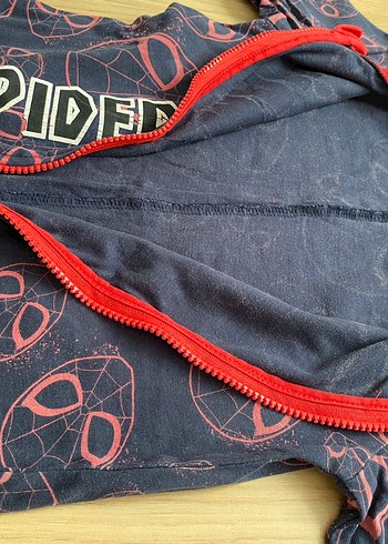 6 Yaş Beden mavi Renk Defacto Erkek Çocuk Spiderman Baskılı pijama Tulum 6-7 yaş
