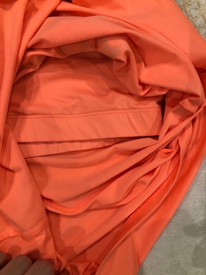 Turuncu Baskılı Kısa Kollu spor tişörtü - Görsel 2