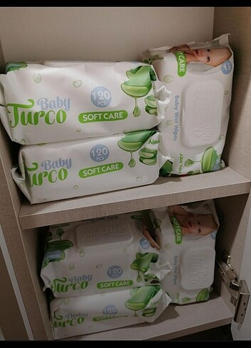 Baby turco aloe vera ıslak mendil 