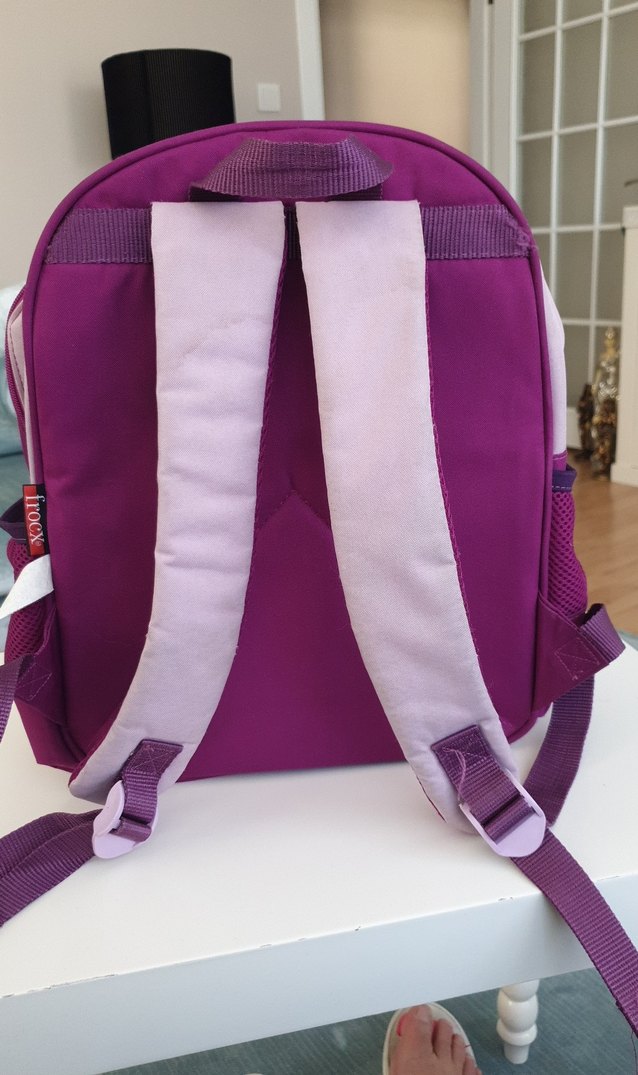 Mor Çocuk Okul Çantası - A dance baskılı - Görsel 2