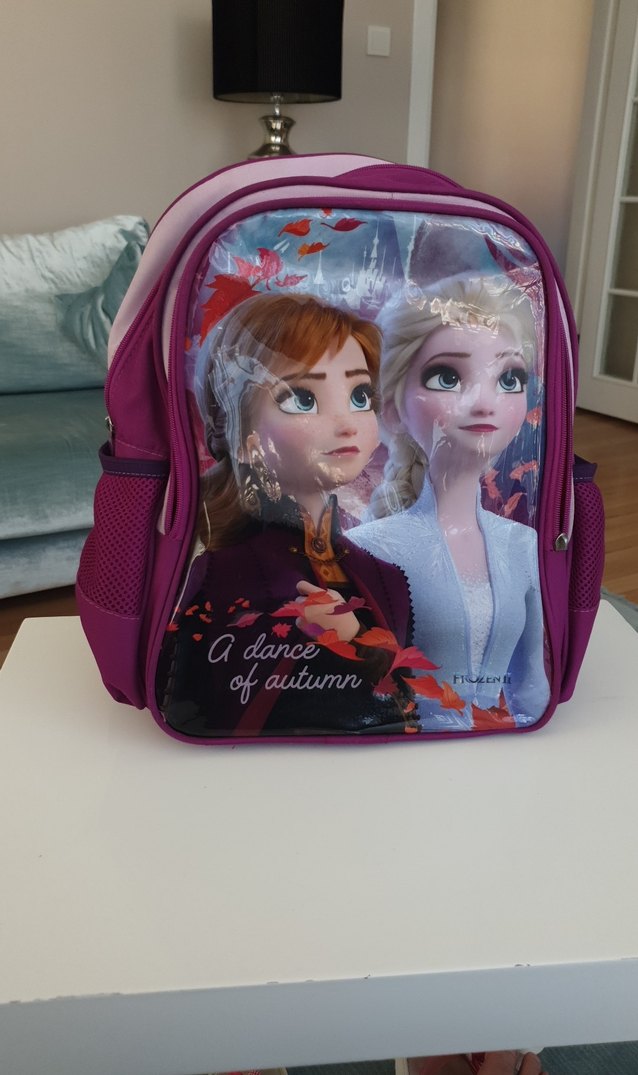 Mor Çocuk Okul Çantası - A dance baskılı - Görsel 5