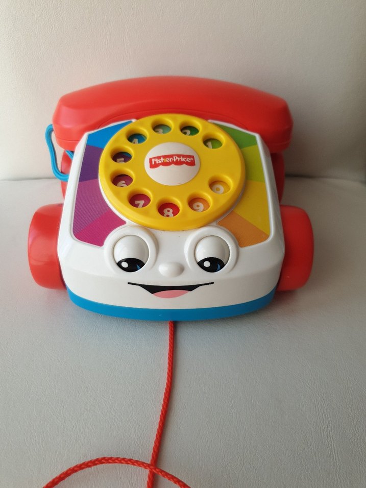 Fisher-Price Renkli Eğitici Oyuncak Telefon - Görsel 4