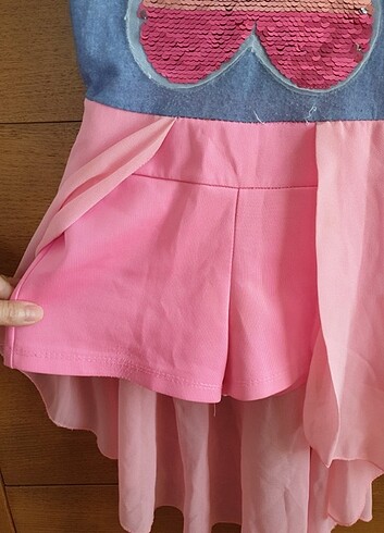 ingiltereden alinma 4 yaş şort elbise - Görsel 6