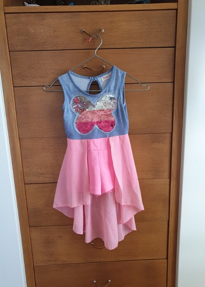 ingiltereden alinma 4 yaş şort elbise - Görsel 3