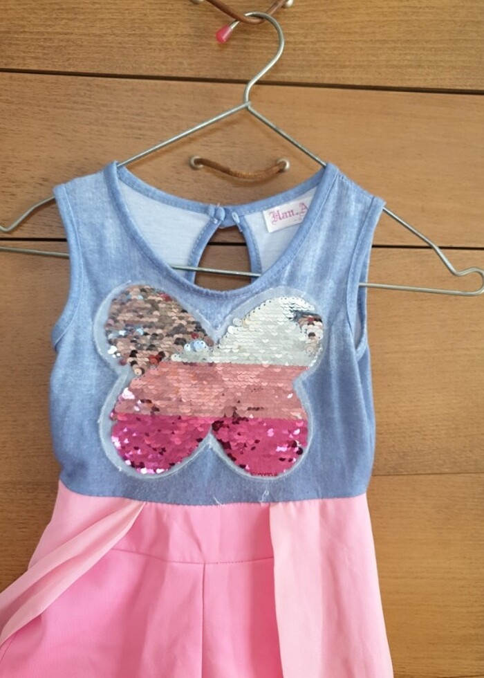 ingiltereden alinma 4 yaş şort elbise - Görsel 4