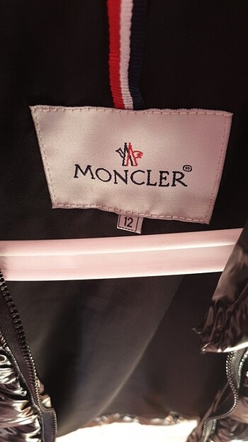 Moncler MONCLER Marka 12 yas siyah mont