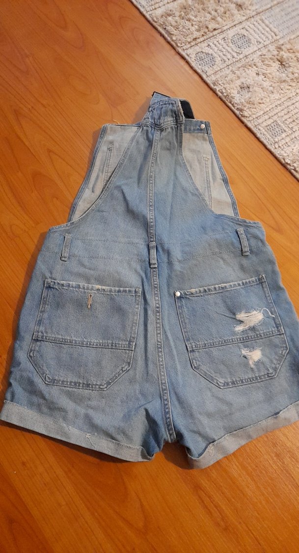 denim salopet - Görsel 3