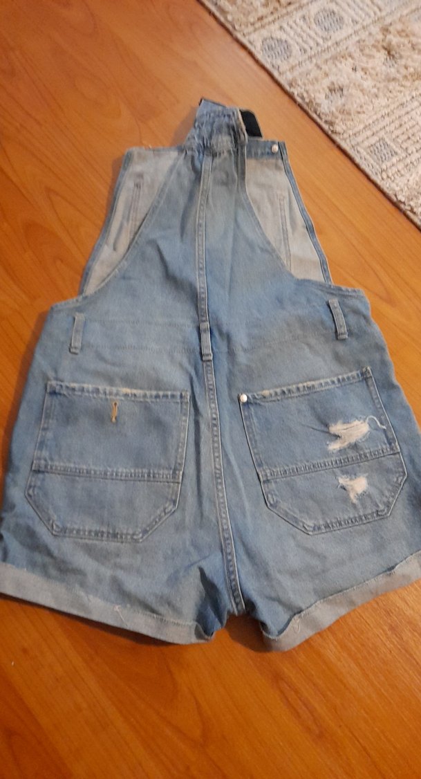 denim salopet - Görsel 4