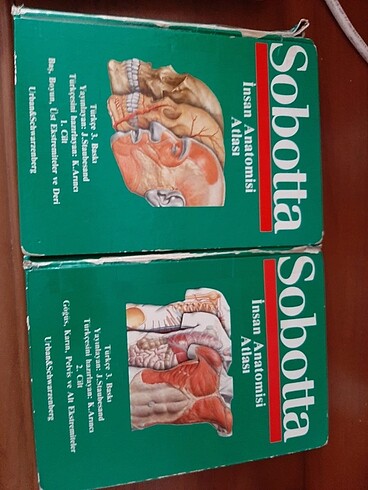 Sobotta anatomi atlası 1. Ve 2. Cilt