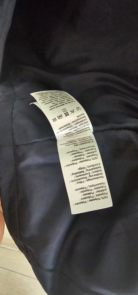 Orijinal Lacoste Lacivert Şişme Yelek — görsel 4/4