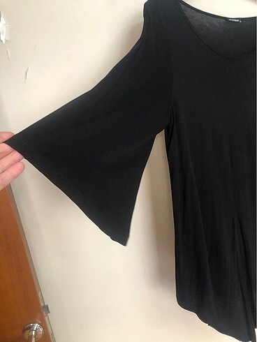 xl Beden siyah Renk Lc waikiki siyah penye bluz/ tişört