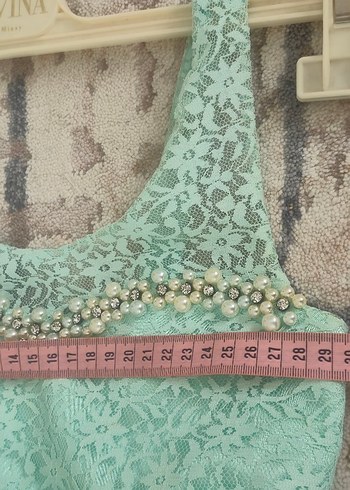 9 Yaşa uygun abiye boy 125 cm - Görsel 6