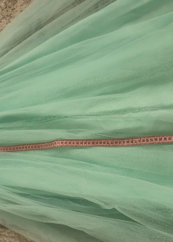 9 Yaşa uygun abiye boy 125 cm - Görsel 8