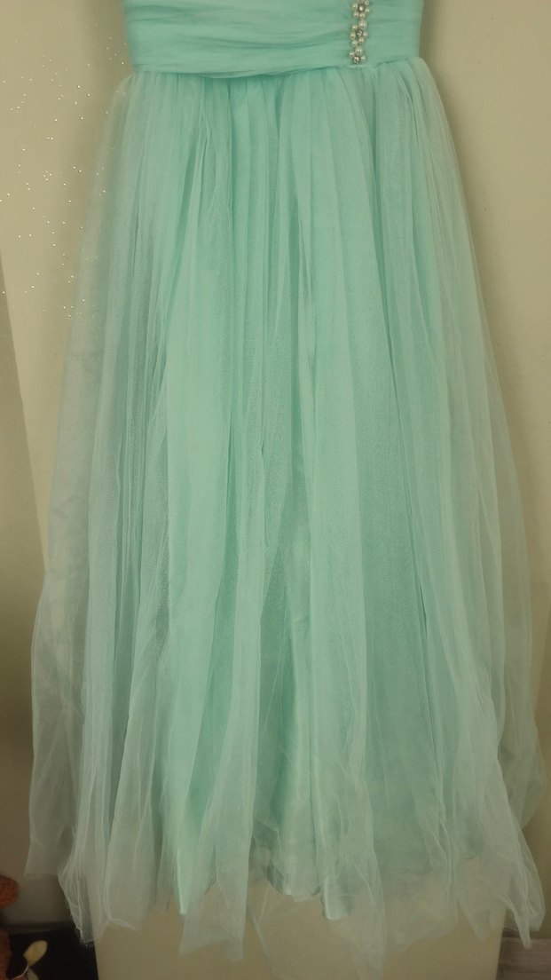 9 Yaşa uygun abiye boy 125 cm - Görsel 3