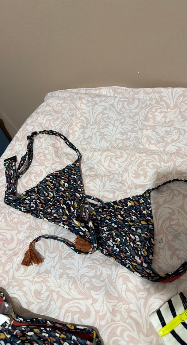 Bohem Desenli İpli Kadın Bikini Seti - Görsel 4