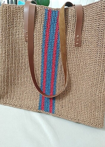 Beden camel Renk El yapımı çanta