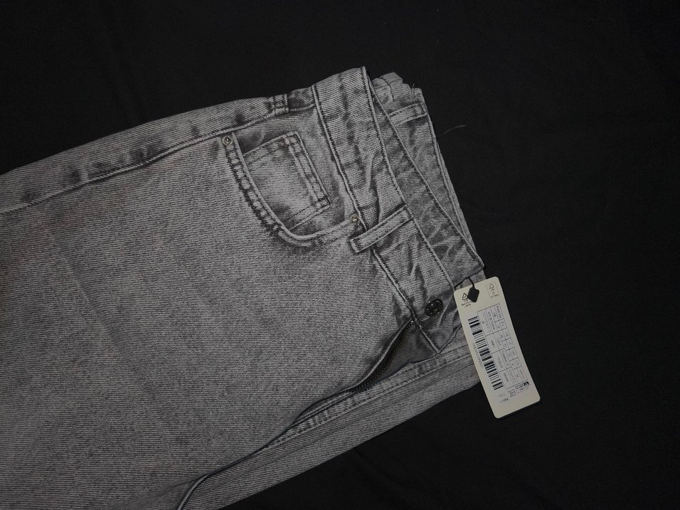 Gri Kadın Denim Pantolon - Görsel 4