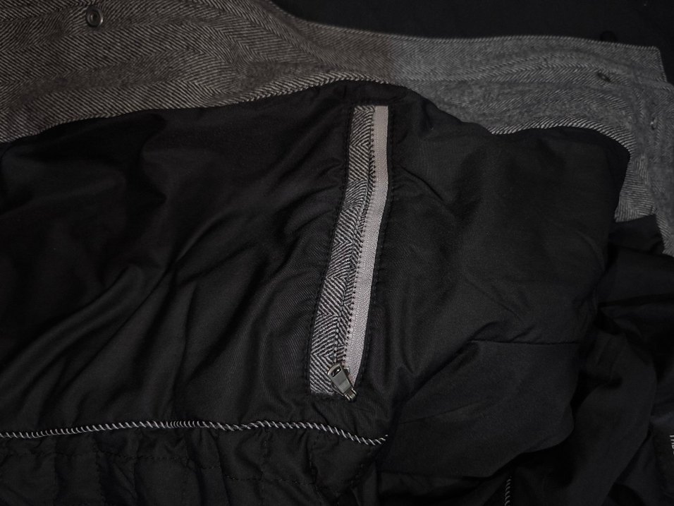 Düğmeli Gri Erkek Street Wear Kaban - Görsel 4