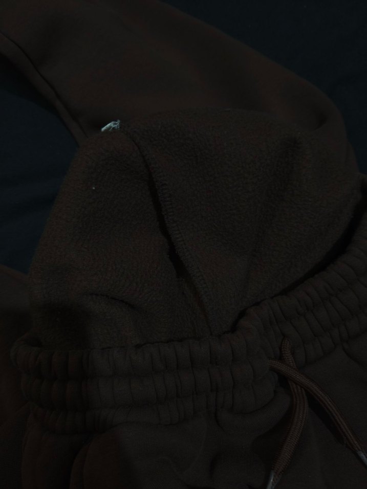 kahverengi  Kadın Eşofman Altı - Görsel 2