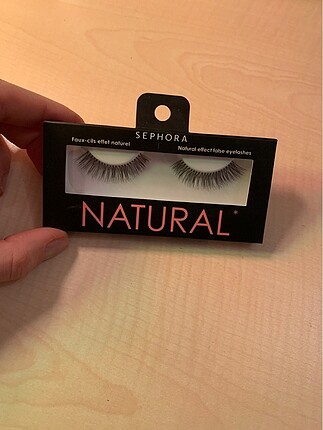 Sephora doğal görünümlü takma kirpik
