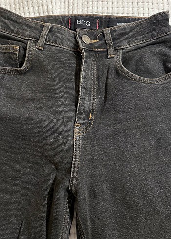 Diğer Siyah Kadın Regular Fit Denim Pantolon
