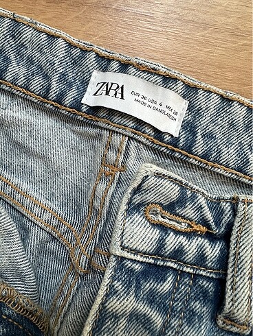 s Beden mavi Renk Zara jean
