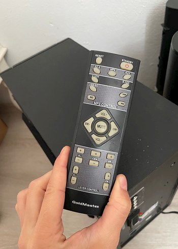 GoldMasten Siyah Müzik Sistemi - Görsel 4