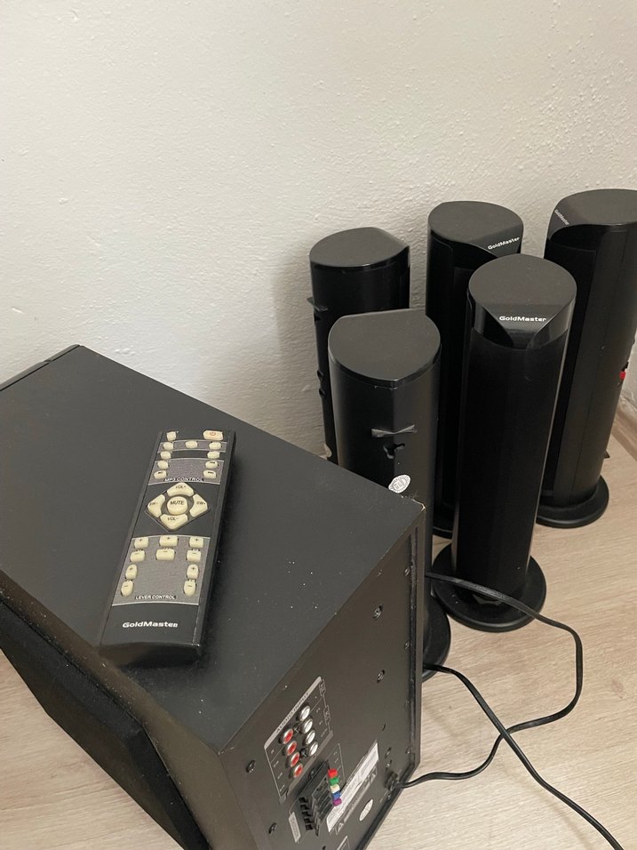 GoldMasten Siyah Müzik Sistemi - Görsel 3