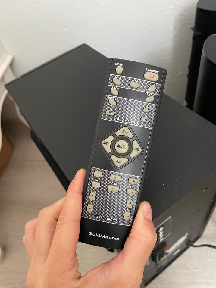 GoldMasten Siyah Müzik Sistemi - Görsel 4
