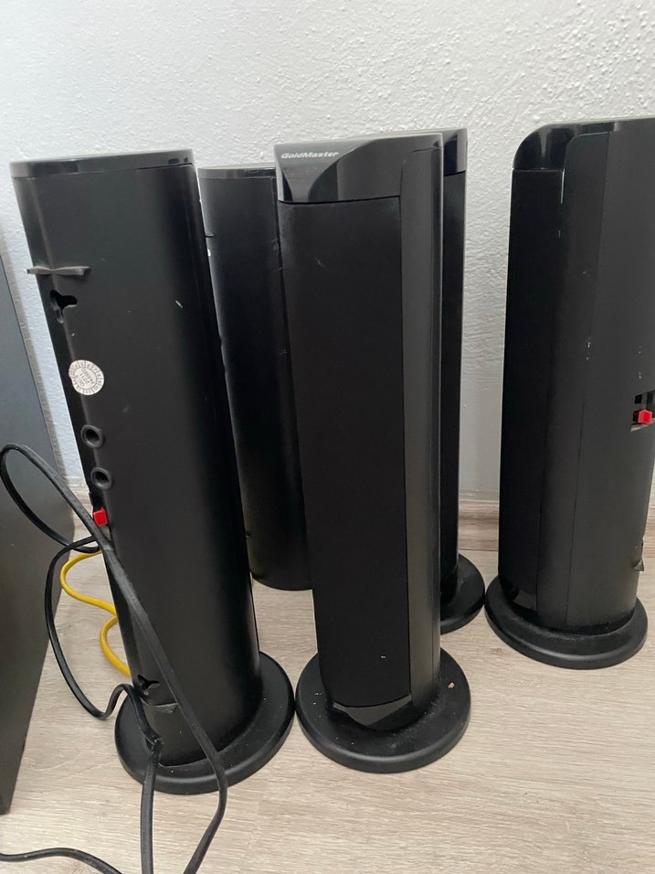 GoldMasten Siyah Müzik Sistemi - Görsel 5