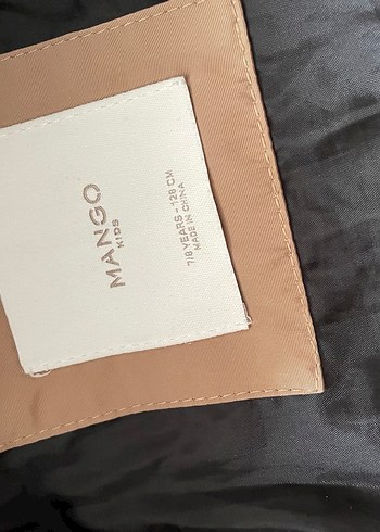 Bej Kürklü kız çocuk mont - Görsel 4