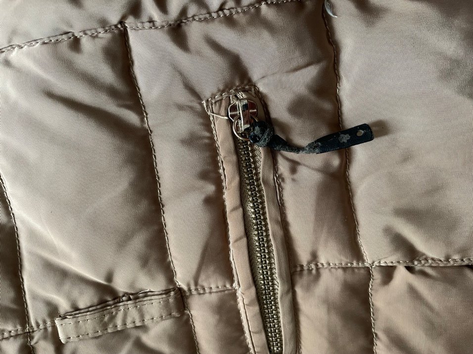 Bej Kürklü kız çocuk mont - Görsel 3